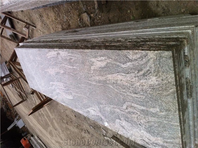 China Desert Gold Hebei Juparana Granite Slabs