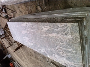 China Desert Gold Hebei Juparana Granite Slabs