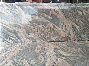 China Hebei Juparana Granite Slabs Tiles