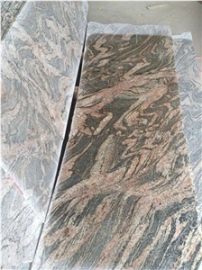 China Hebei Juparana Granite Slabs Tiles