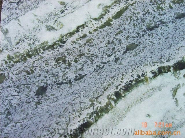 China Laiyang Green Marble Slabs & Tiles