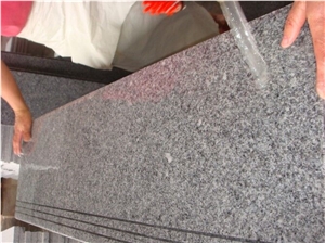G603 Cheap Grey Granite Grooved Steps Stairs