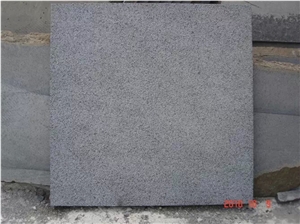 New G684 Black Basalt Bushhammered Surface