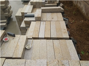 Shandong G350 Wenshang Rusty Granite Cube Stone Shandong G350 Wenshang Rusty Granite Cube Stone