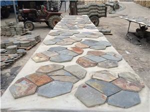 Slate Flagstone Net Pasting Mesh Flooring Paving