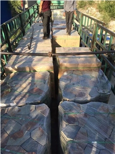 Slate Flagstone Net Pasting Mesh Flooring Paving