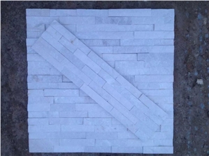 White Quartz Stirps Cultured Stones White Quartz Stirps Cultured Stones