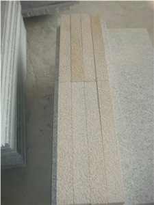 Yellow Granite G350 Bushhammered Curbstone