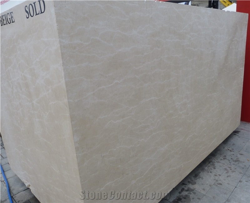 Beige Marble Blocks from Turkey