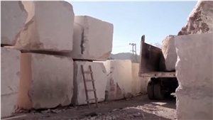 White Pearl Marble Blocks