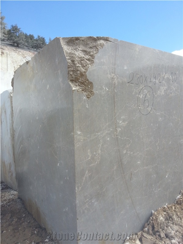 Beysehir Anamas Olive Marble Blocks, Olive Maron Marble Block