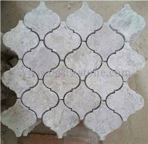 China White Sandstone Mosaic