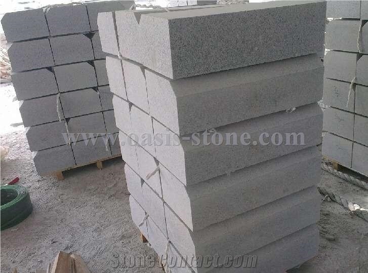 G603 Light Grey Granite Kerb Stone