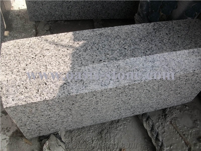 G603 Light Grey Granite Kerb Stone
