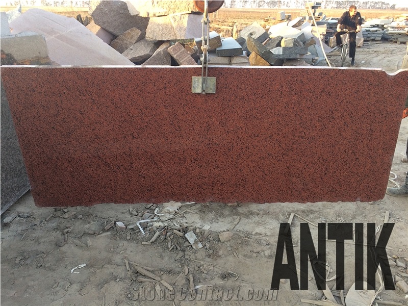 Maple Red Granite Slabs, Leznykivske Red Granite Slabs & Tiles