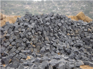 Black Basalt Cubestone, Black Granite Cube Stone & Pavers Black Basalt Cubestone, Black Granite Cube Stone & Pavers