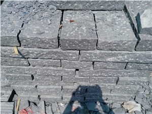 G654 Dark Grey Granite Kerb Stone Natural Split