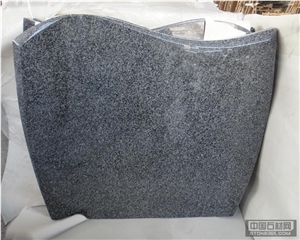 G654 Granite Monument,China Black Granite Slant Grave