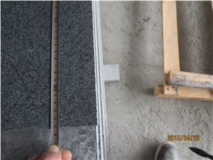 G654 Granite Polished Steps & Risers, G654 Padang Black Granite Stairs & Steps