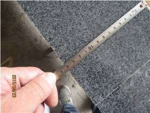 G654 Granite Polished Steps & Risers, G654 Padang Black Granite Stairs & Steps