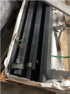 Fargo Black Basalt Building Stone, G684 Building Ornaments, Basalt Stone Polished Facede/Cornice for Buildings
