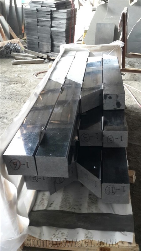 Fargo Black Basalt Building Stone, G684 Building Ornaments, Basalt Stone Polished Facede/Cornice for Buildings