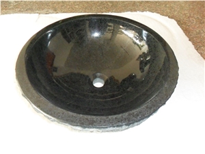 Fargo Black Basalt G684 Black Basalt Bathroom Sinks,Black Basalt Polished Wash Basins, Round Wash Bowls Fargo Black Basalt G684 Black Basalt Bathroom Sinks,Black Basalt Polished Wash Basins, Round Wash Bowls