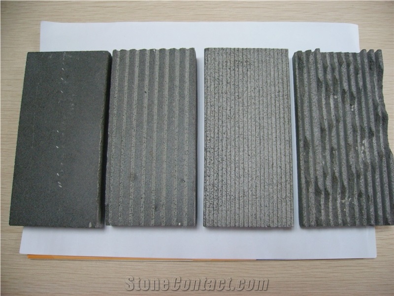 Fargo Black Basalt Tiles,Zhangpu Black Basalt, Chinese Black Tiles with Different Finishes