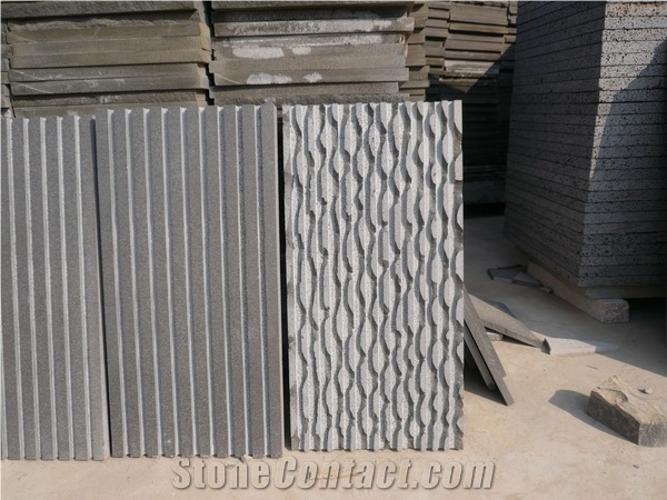 Fargo Black Basalt Tiles,Zhangpu Black Basalt, Chinese Black Tiles with Different Finishes