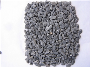 Fargo Black Mechanism Gravels, Black Pebble Stone for Road Paving