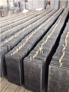 Fargo China Black Basalt Tiles, G684 Flamed Tiles & Slabs for Walling/Flooring