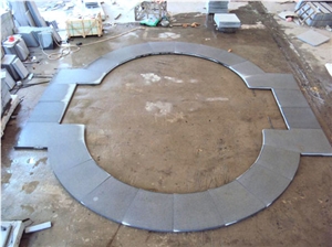 Fargo Granite Swimming Pool Coping, G654 Granite Pool Terraces, Grey Granite Swimming Pool Pavers
