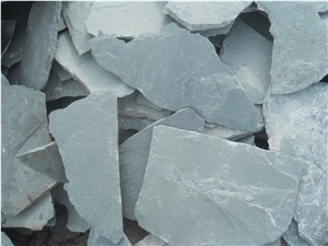 Fargo Green Slate Random Flagstone, Chinese Slate Irregular Flagstone, Slate Flagstone Patio for Walkway/Road Paving/Wall/Garden Pavers