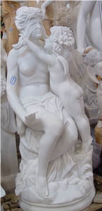 Fargo White Marble Creatived Figure Statues, Handcarved Sculptures, Western Style Marble Human Sculptures & Statues