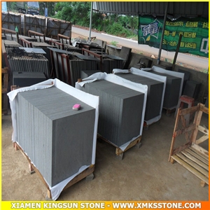 Hainan Black Basalt Granite Tiles, Cut to Size Polished/Honed/Flamed/Water-Jet Granite