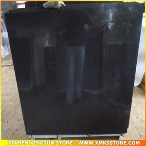Hainan Black Basalt Granite Tiles, Cut to Size Polished/Honed/Flamed/Water-Jet Granite