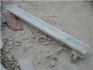 White Marble Hollow Column Pillar