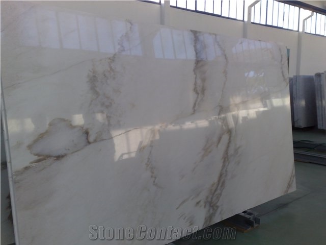 Purple Cream Marble Slabs & Tiles, China White Marble