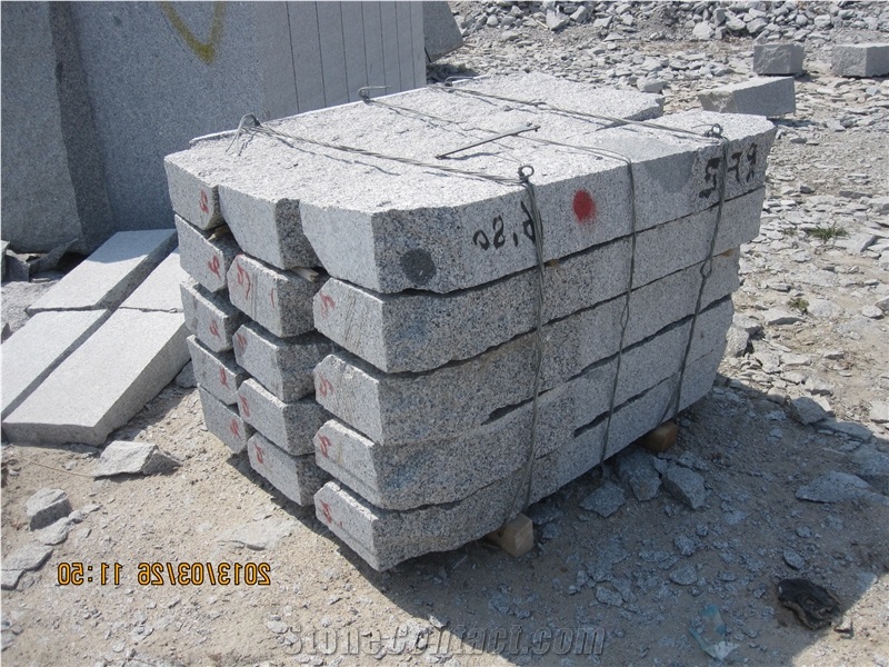 Sweden Curbstone Rv-Stone, New G603 Grey Granite Curbstone