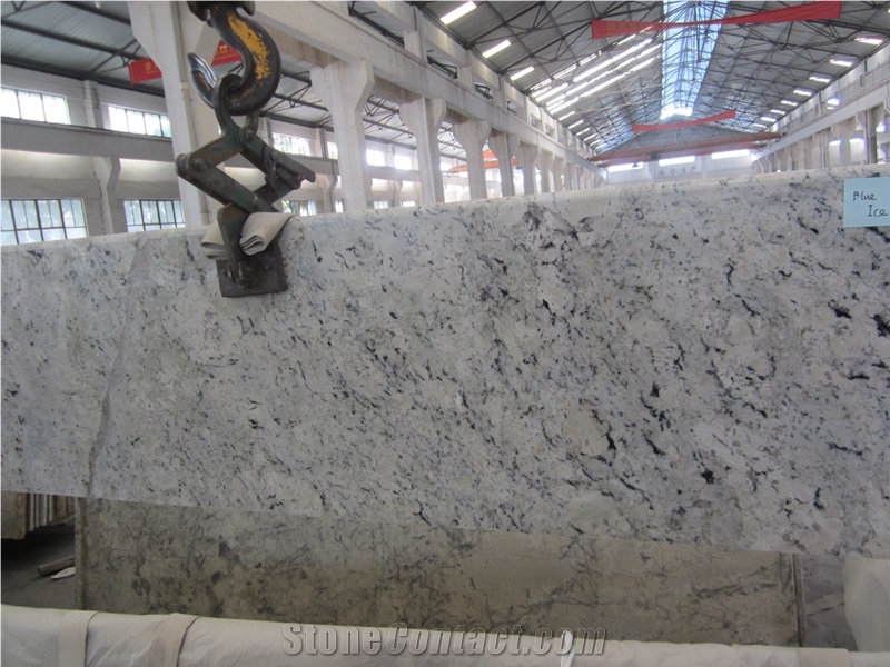 China Blue Ice Granite Kitchen Countertops,Blue Granite Kitchen Countertops,Vanity Countertops,Polished