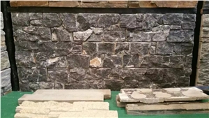 Grey Different Panel Stone Slate Cultured Stone Flooring and Wall Covering Natural Surface Hammered China Wholesale