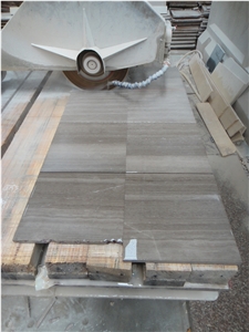 Wooden Grey Marble Slabs & Tiles,China Grey Marble