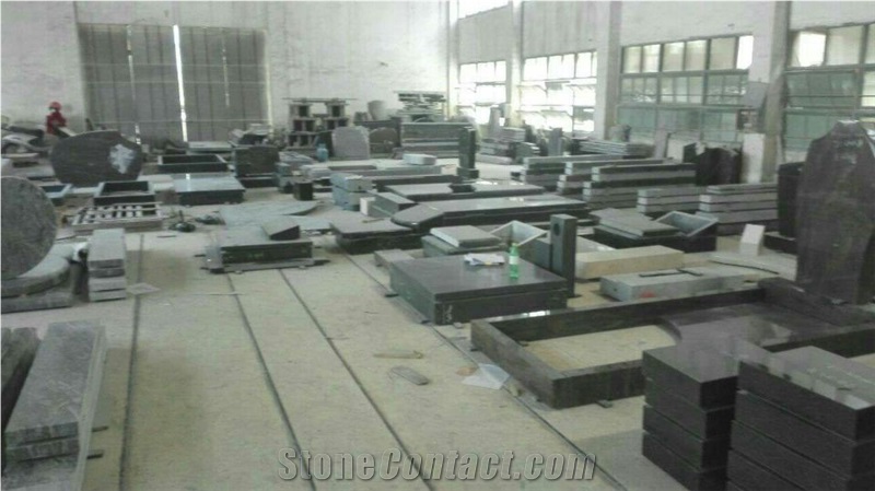 Nature Green Granite Tombstone, Green Granite Monument & Tombstone