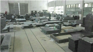 Nature Green Granite Tombstone, Green Granite Monument & Tombstone