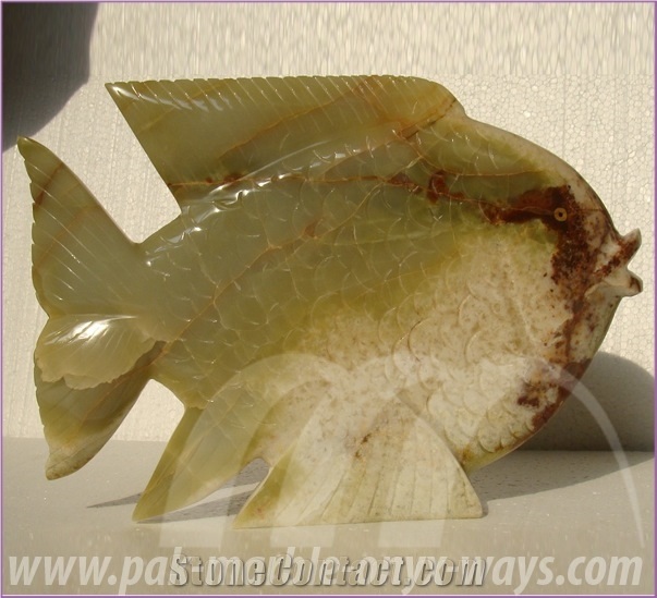 Onyx Fish Artifacts in Stock (16 Inch)