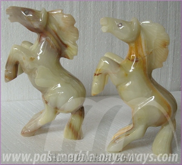 Onyx Horse Artifacts in Stock (8 Inch)