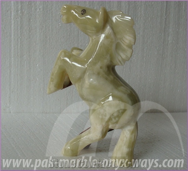 Onyx Horse Artifacts in Stock (8 Inch)