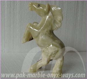 Onyx Horse Artifacts in Stock (8 Inch)
