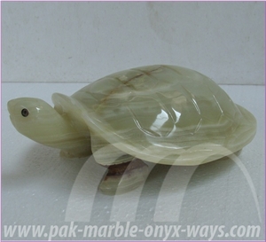 Onyx Turtle Artifacts in Stock 10 Inch