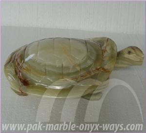 Onyx Turtle Artifacts in Stock (16 Inch)
